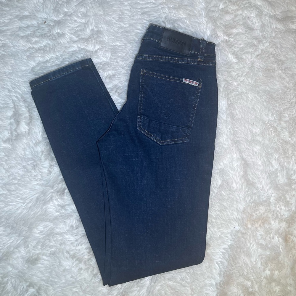 Hudson dark blue girls denim jeans size 14